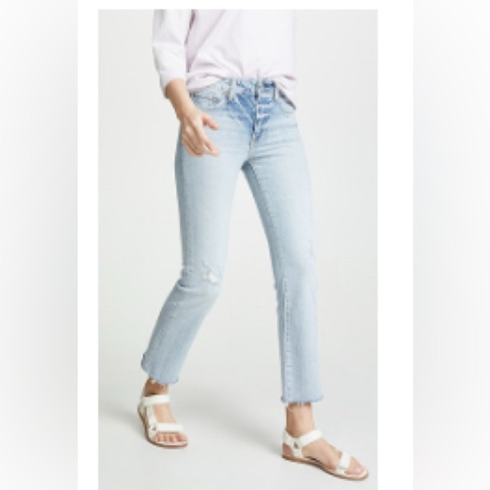 TRAVE Colette Kick Crop Jeans in Wild Thing size 26
